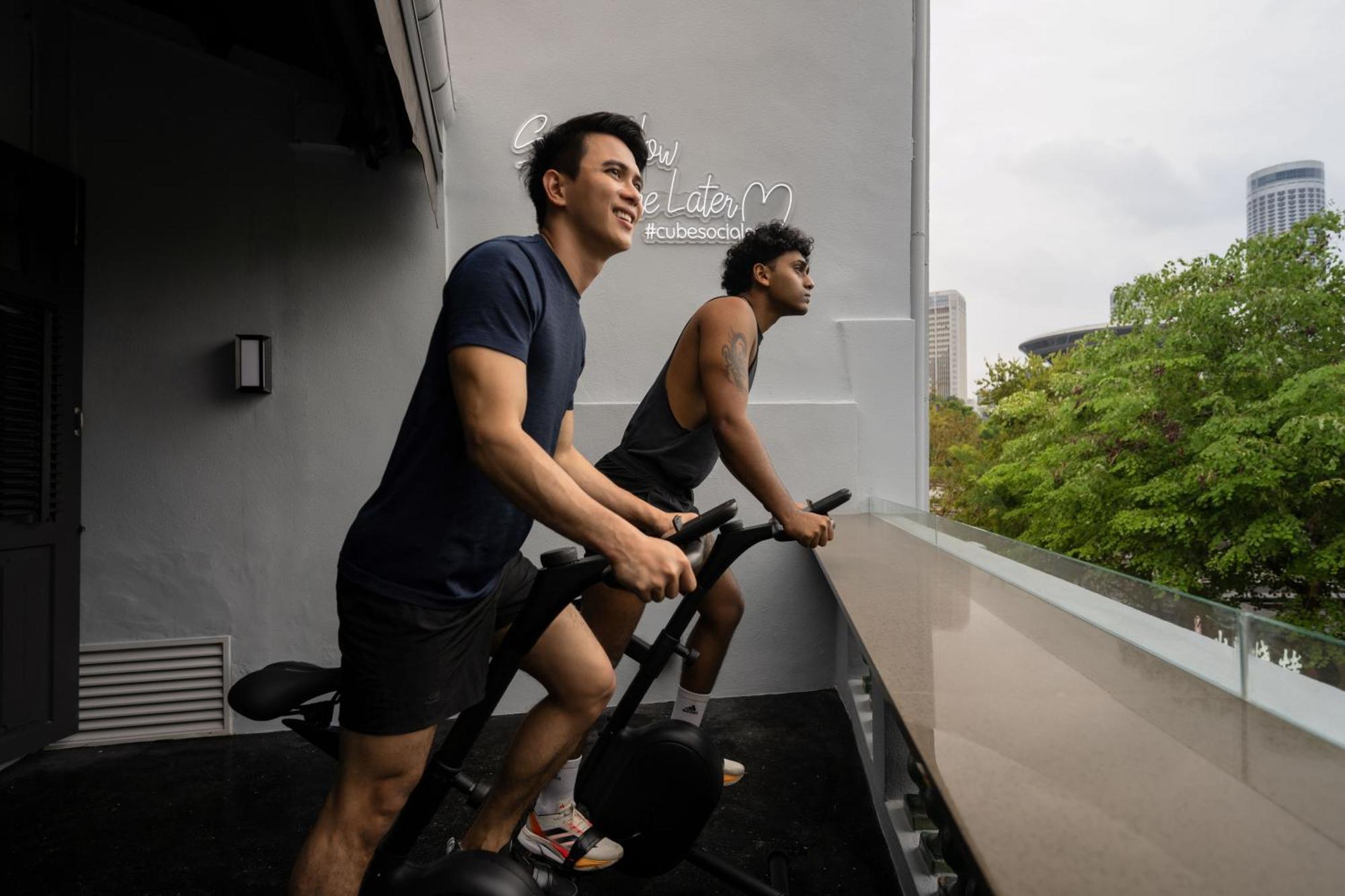 Cube Social Boutique Capsule Hotel At Boat Quay Szingapúr Kültér fotó