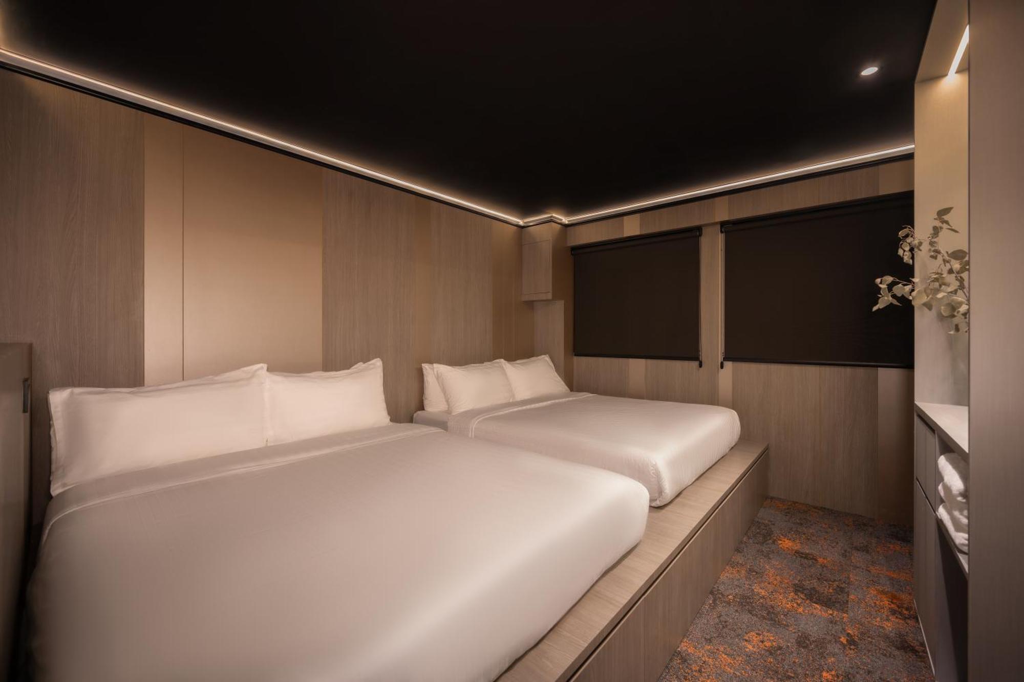 Cube Social Boutique Capsule Hotel At Boat Quay Szingapúr Kültér fotó
