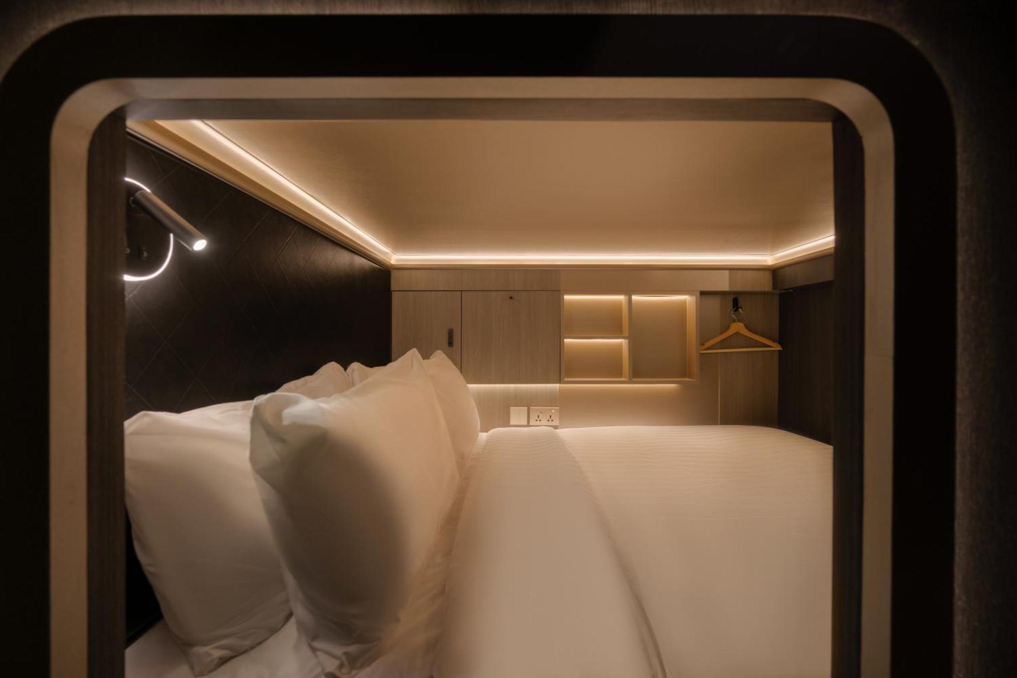 Cube Social Boutique Capsule Hotel At Boat Quay Szingapúr Kültér fotó